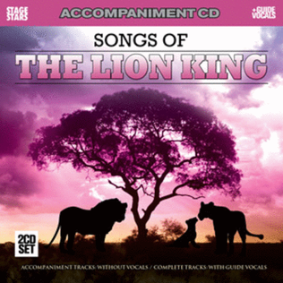 Book cover for Songs from the Lion King (Accompaniment/Karaoke CD)