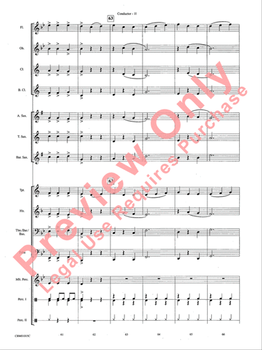 It's the Most Wonderful Time of the Year Concert Band scores gallery preview page 14