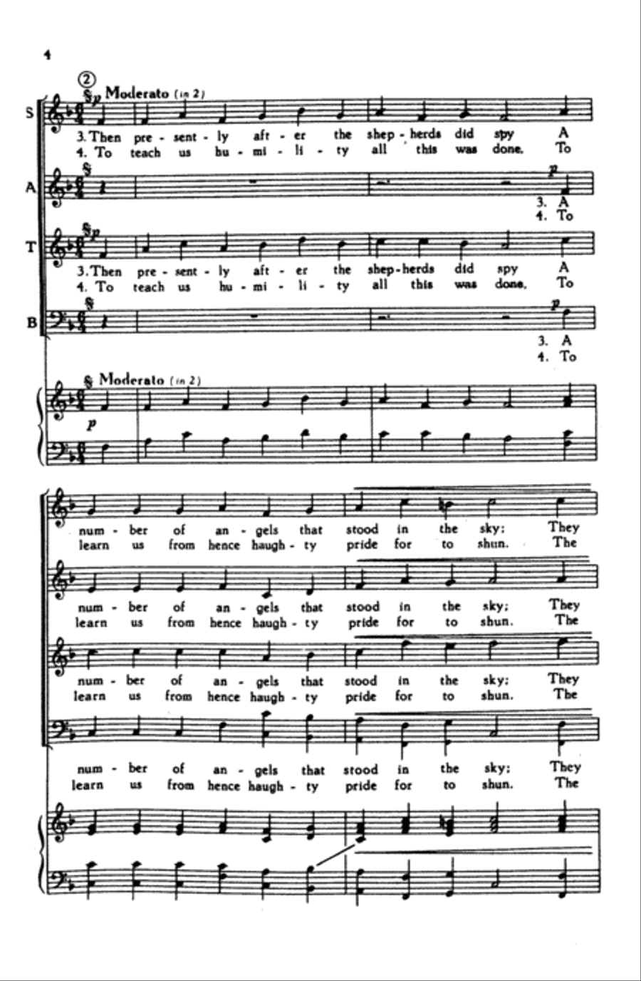 A Virgin Unspotted Choir scores gallery preview page 3