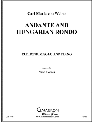 Book cover for Andante and Hungarian Rondo