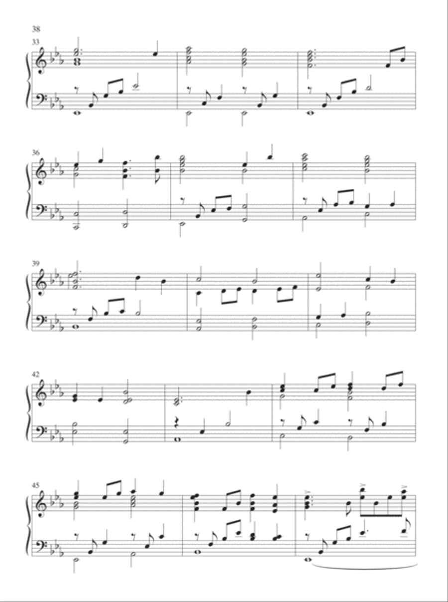 Fill the Earth with Songs Piano Solo scores gallery preview page 25