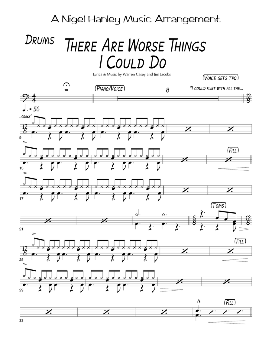 There Are Worse Things I Could Do Jazz Ensemble scores gallery preview page 5