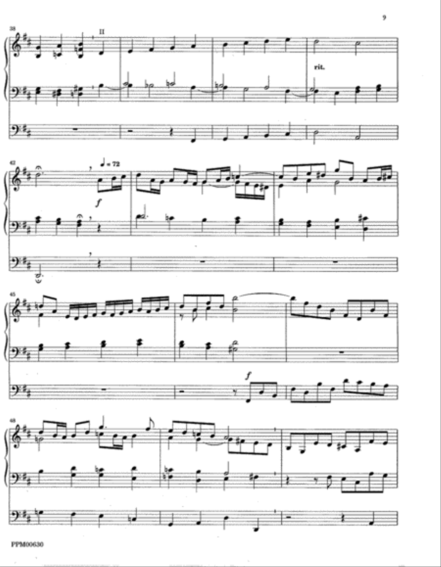 Four Hymn Voluntaries: Crucifer, Darwall's 148th, Gonfalon Royal, Lauda Anima Organ scores gallery preview page 13