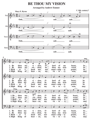 Be Thou My Vision A Cappella SATB