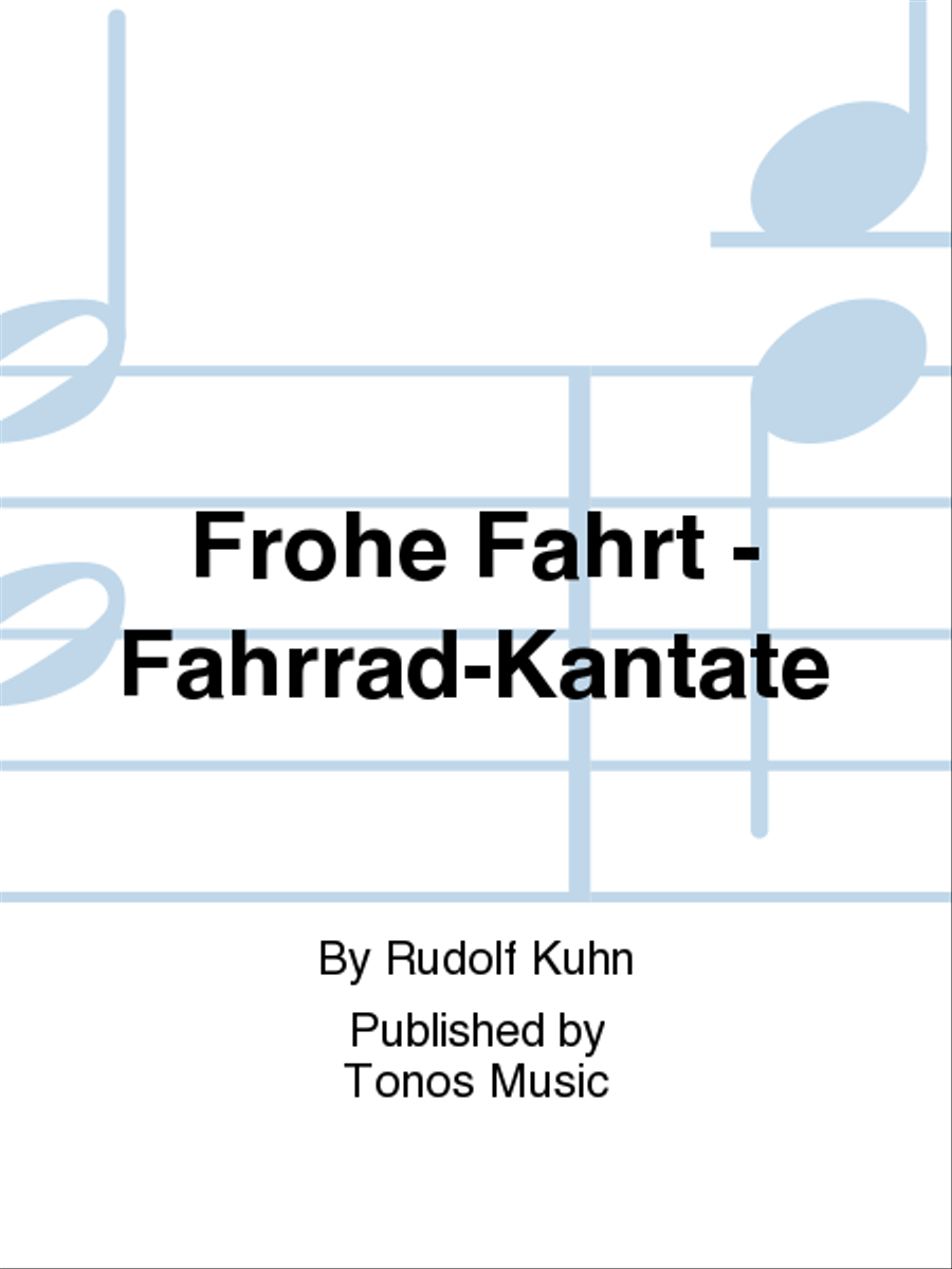 Frohe Fahrt - Fahrrad-Kantate 2-Part scores gallery preview page 1