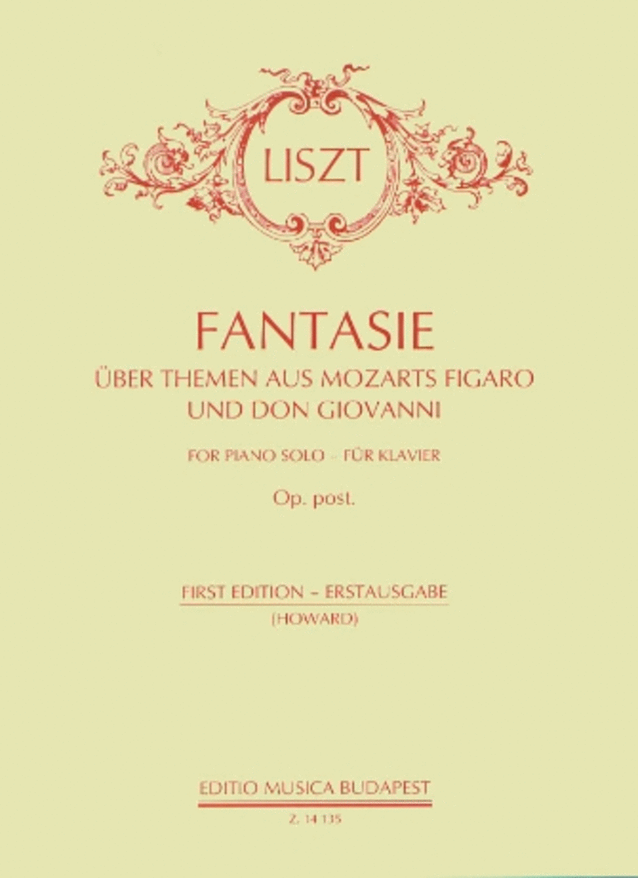 Fantasy on Themes from Figero and Don Giovanni by Mozart