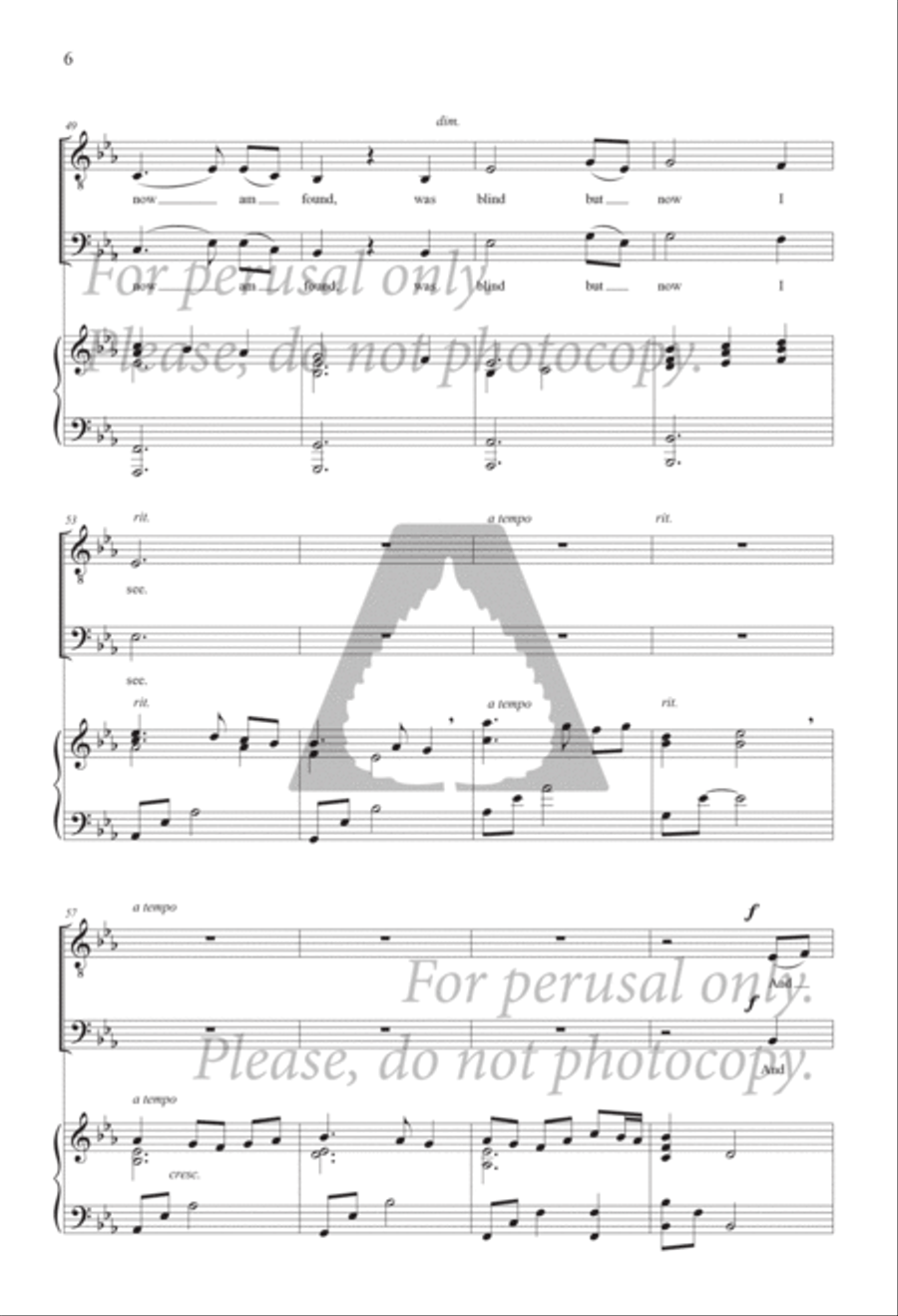 The King of Love and Grace TB scores gallery preview page 6
