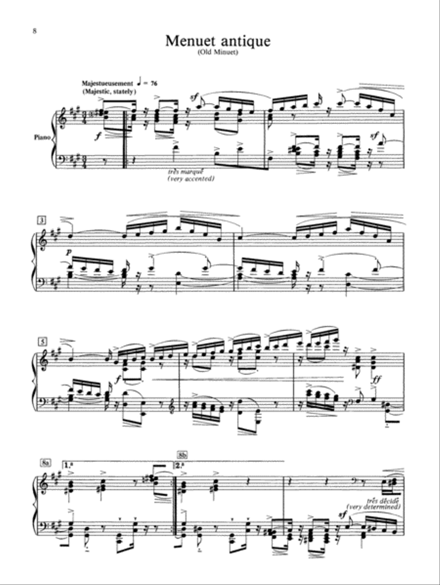 At the Piano with Ravel At the Piano with Ravel Piano Solo scores gallery preview page 7