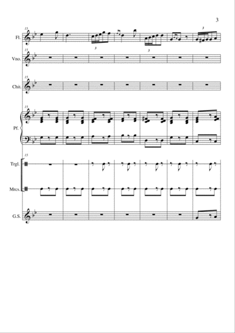 Traviata: Croce e delizia Small Ensemble scores gallery preview page 3