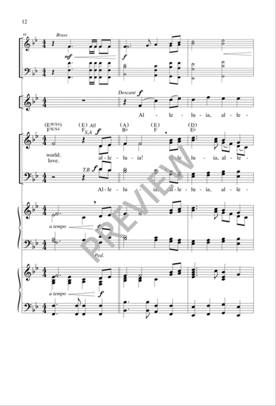 Liturgy of the Word for Confirmation 4-Part scores gallery preview page 11