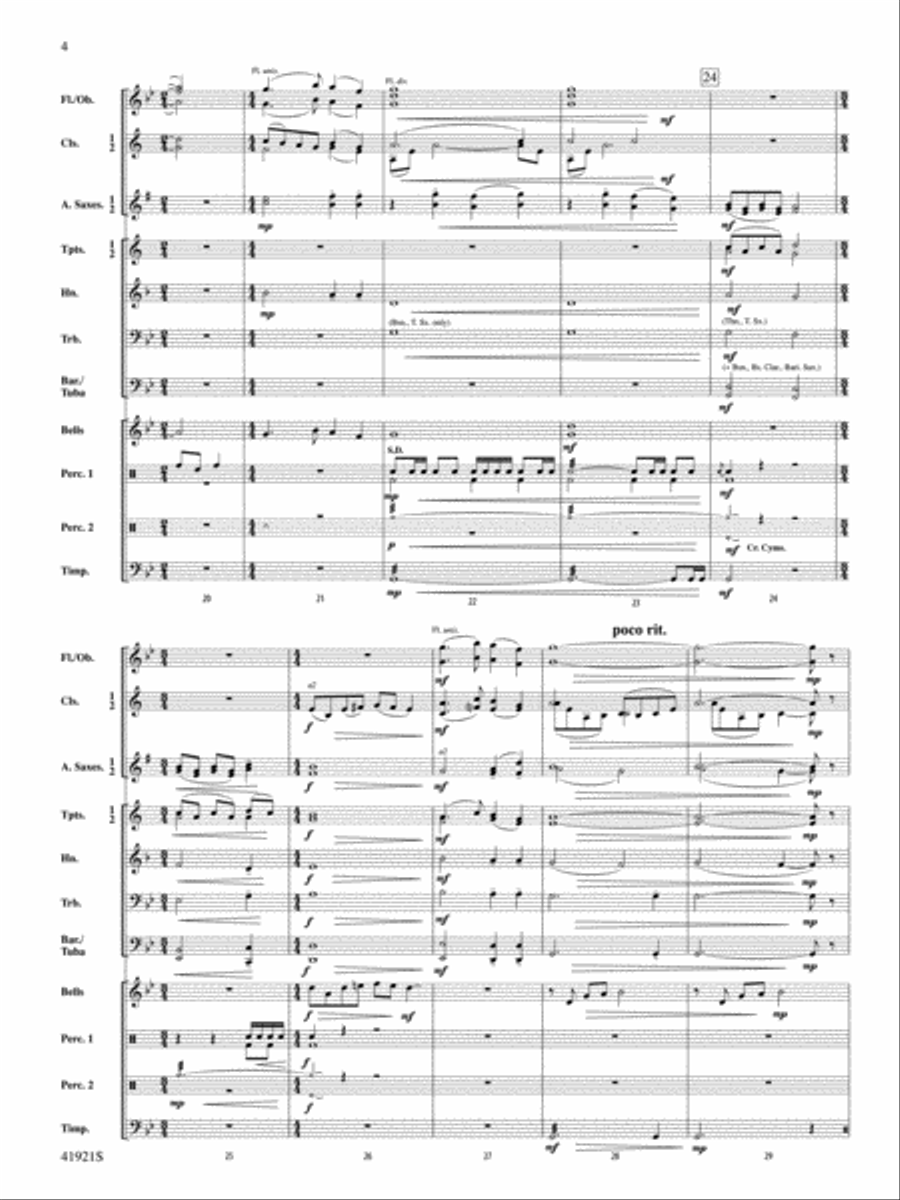 Dorian Haiku: Score Concert Band scores gallery preview page 4