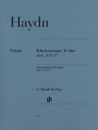 Haydn - Sonata D Maj Hob 16 No 37 Piano