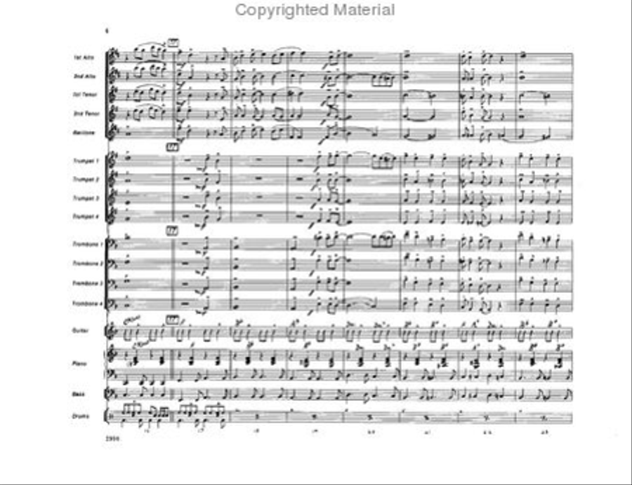 Gospel John Jazz Ensemble scores gallery preview page 4