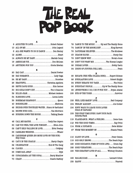 The Real Pop Book – Volume 1
