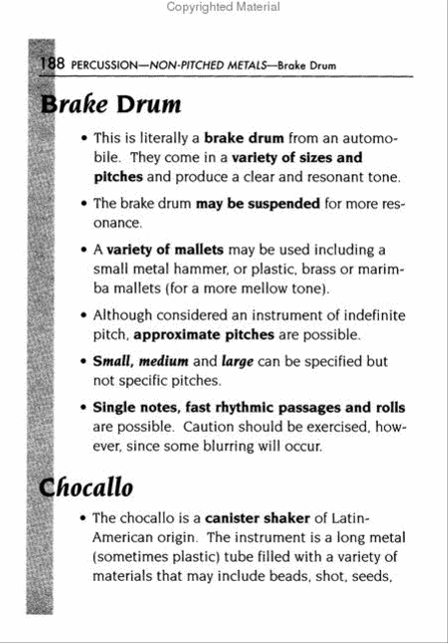 Essential Dictionary of Orchestration Set of Parts scores gallery preview page 4