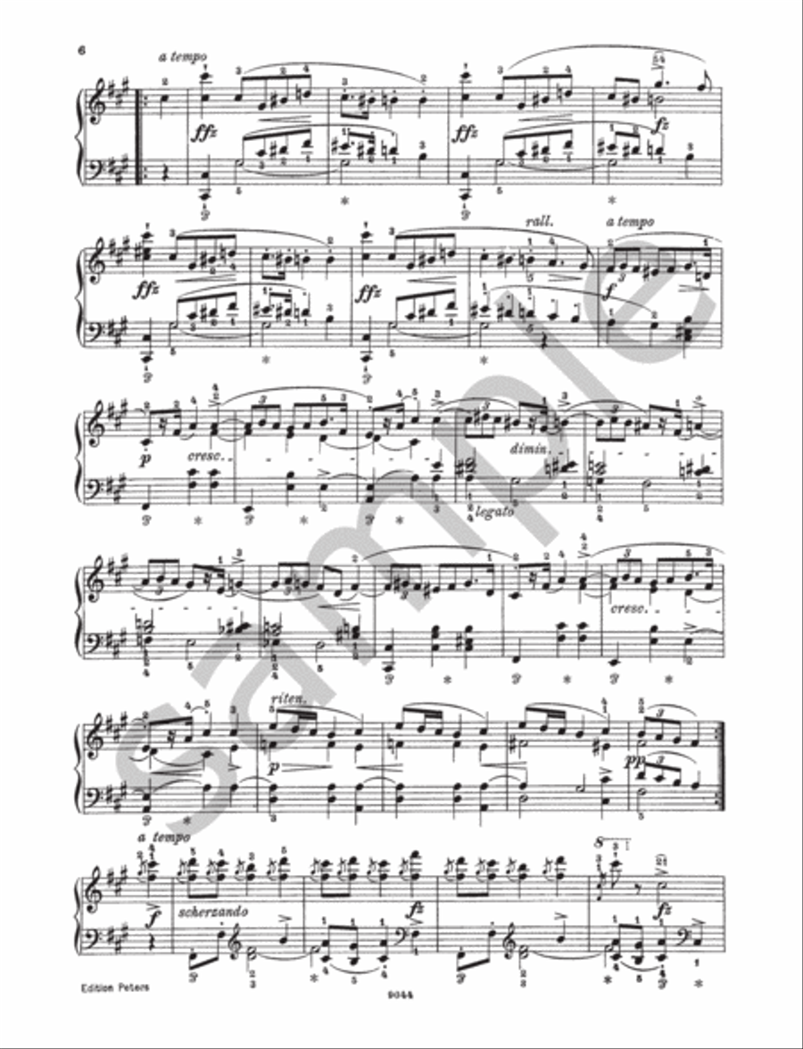 Mazurkas for Piano Piano scores gallery preview page 5