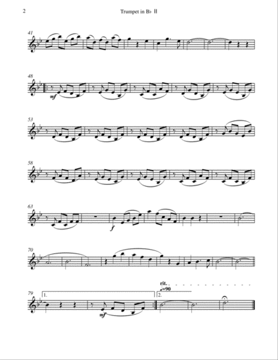 Annie's Song Brass Ensemble scores gallery preview page 5