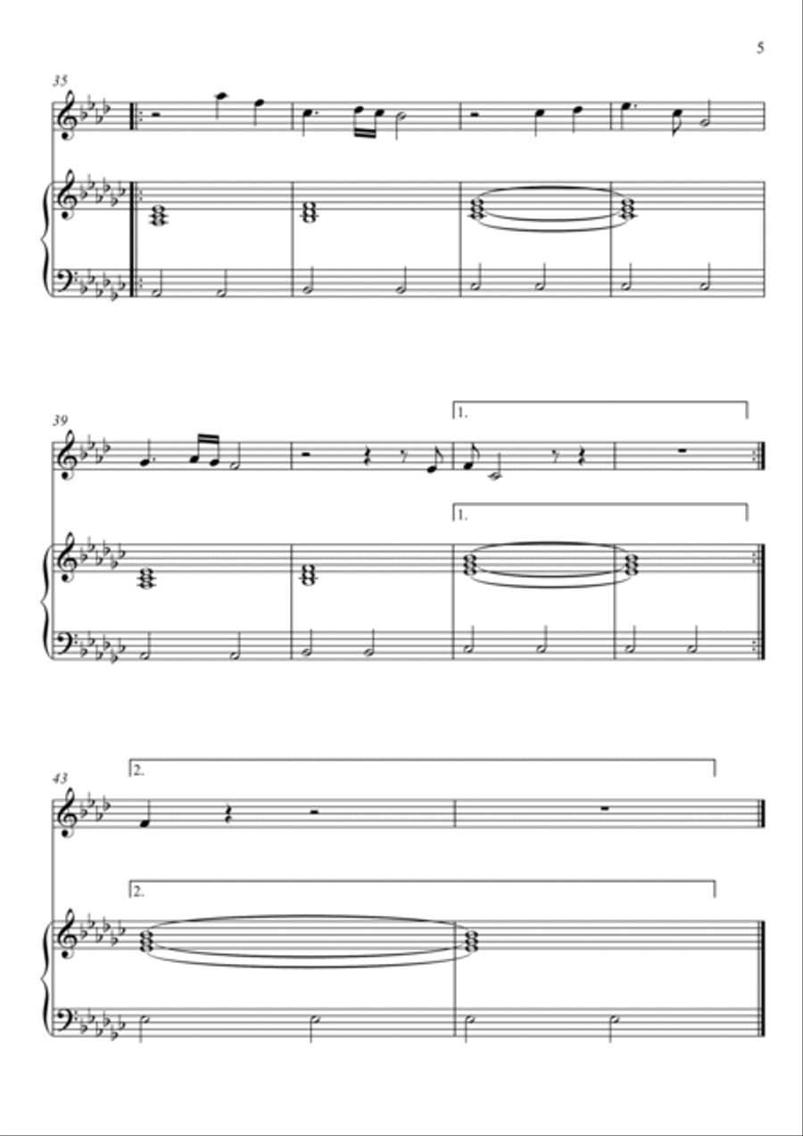 Chamber Of Reflection Chamber Of Reflection Woodwind Duet scores gallery preview page 5