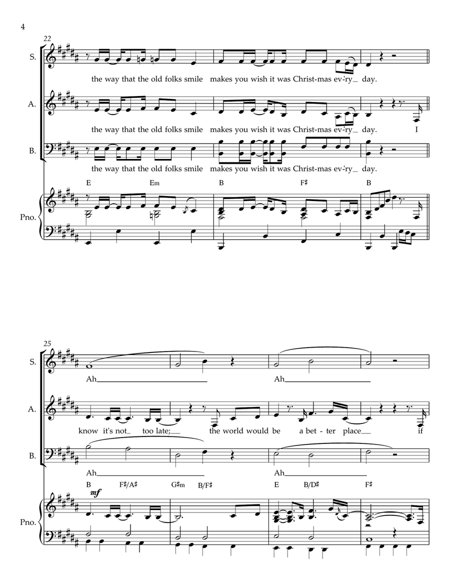 Christmas Time 3-Part scores gallery preview page 4
