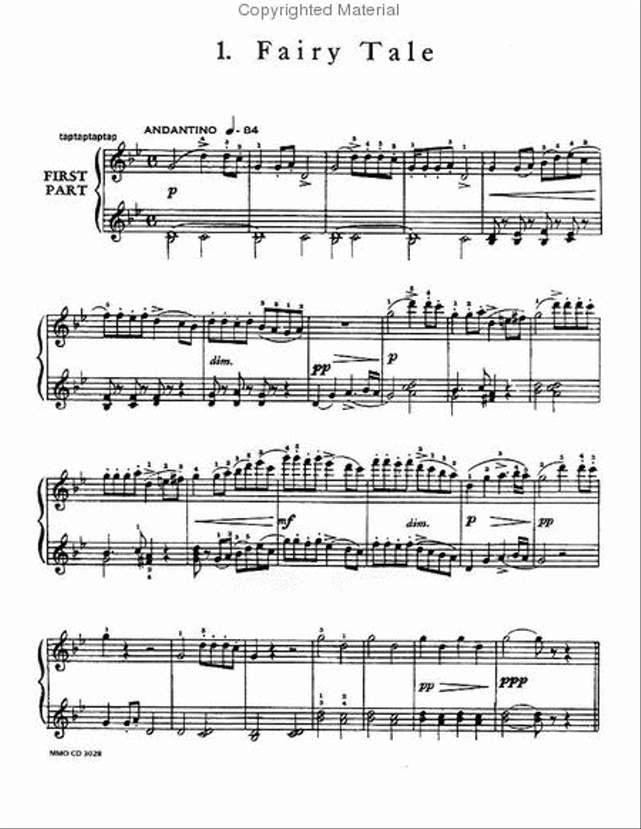 Arensky - 6 Pieces Enfantines, Op. 34; Stravinsky - 3 Easy Pieces for Piano Duet Piano Duet scores gallery preview page 2