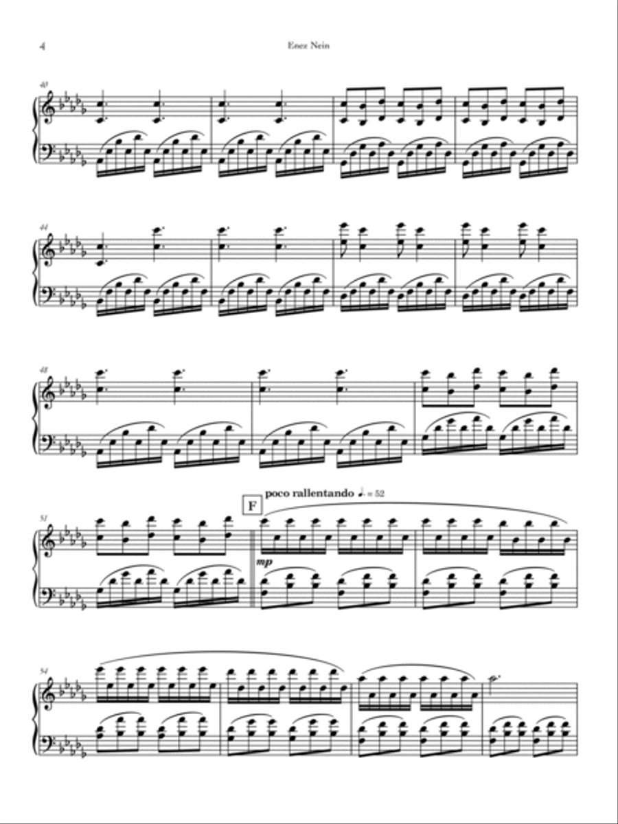 Enez Nein Piano Solo scores gallery preview page 4