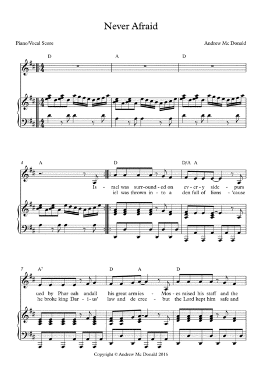 Never Afraid Never Afraid Voice scores gallery preview page 2