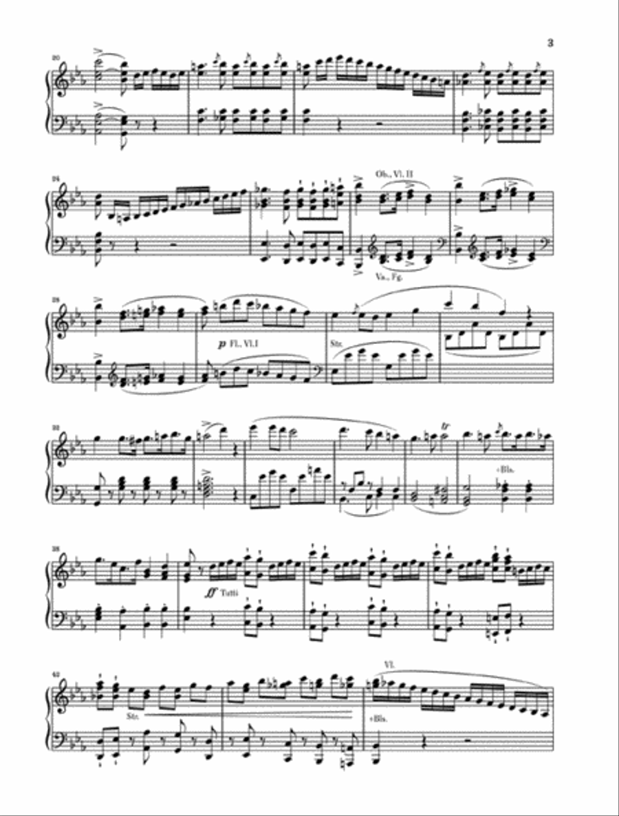 Clarinet Concerto No. 2 in E-flat Major, Op. 74 Clarinet Solo scores gallery preview page 3