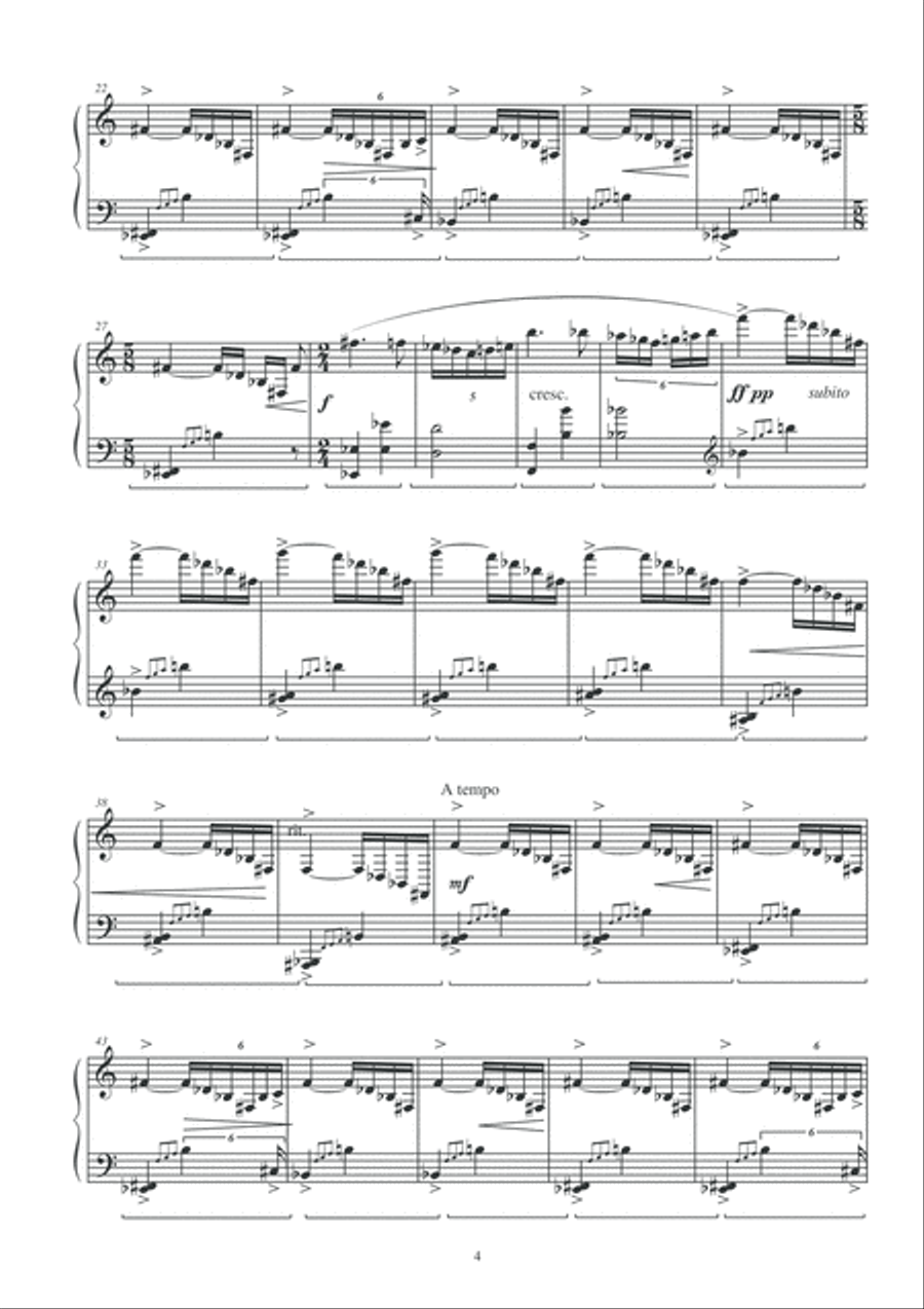 Cicle de l'aigua Piano Solo scores gallery preview page 6