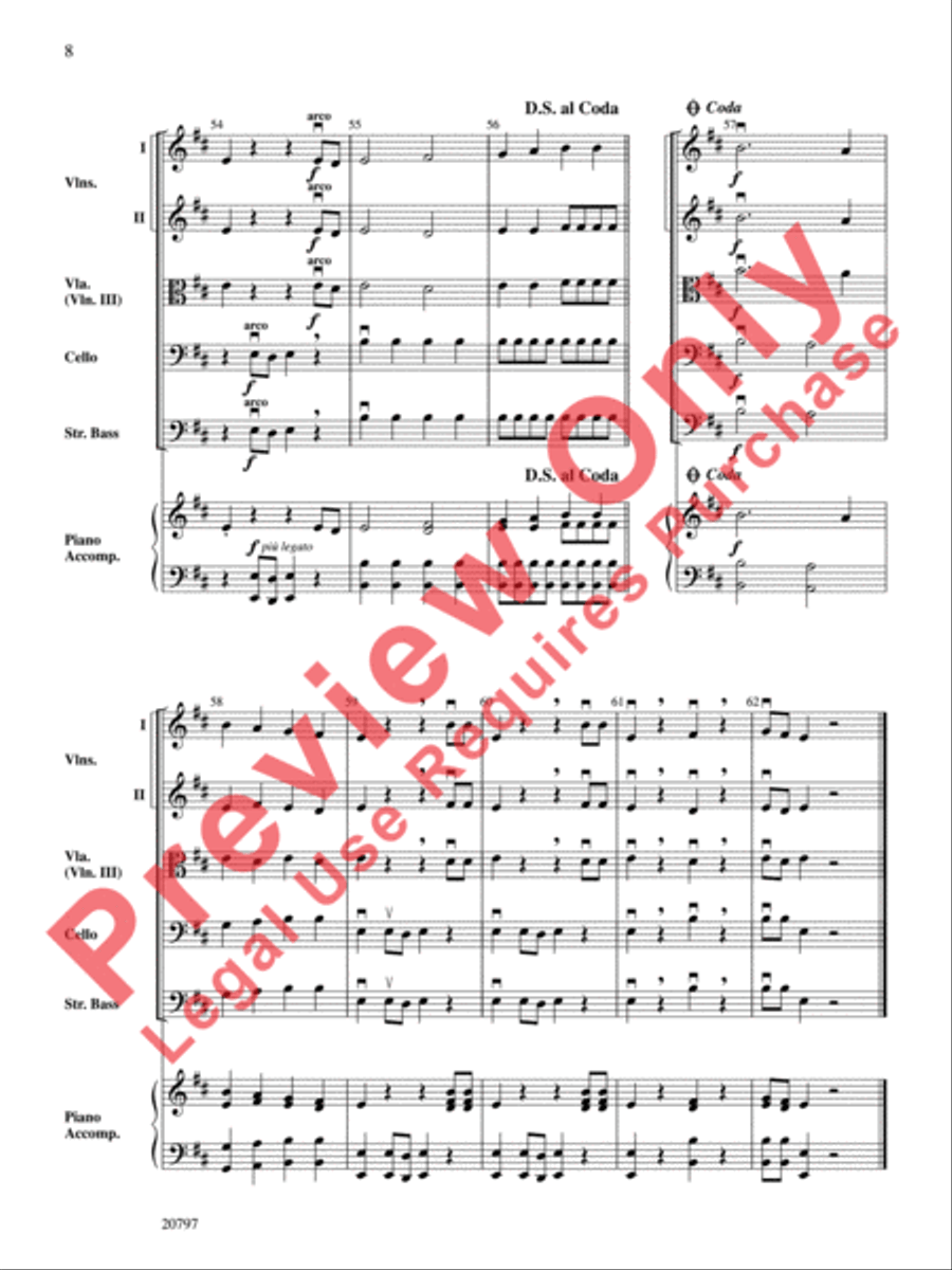 Dragonhunter Dragonhunter String Orchestra scores gallery preview page 9