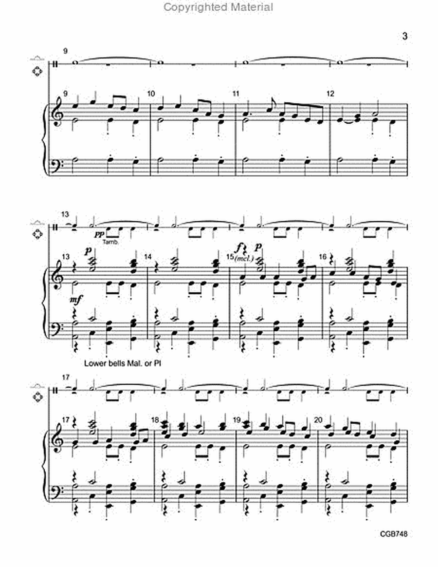 I Will Arise and Go to Jesus - 3-5 octave HB Score image number null