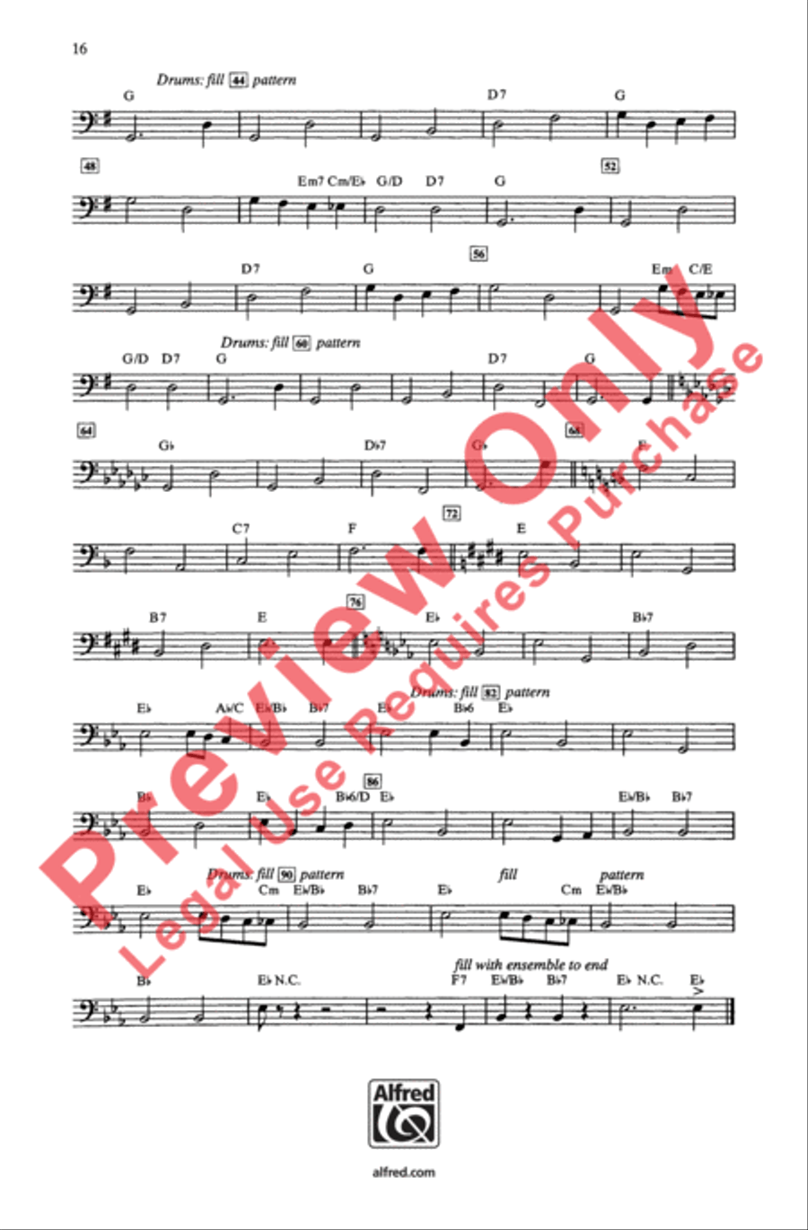 Dry Bones Dry Bones 2-Part scores gallery preview page 16