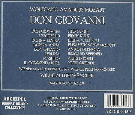 Don Giovanni: Gobbi-Welitsch-D