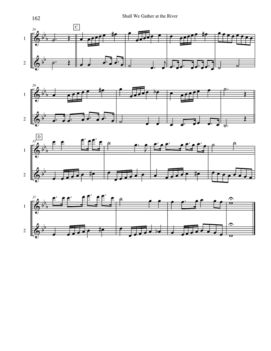 Ten Selected Hymns for the Performing Duet, Vol. 9 - flute and horn Woodwind Duet scores gallery preview page 2