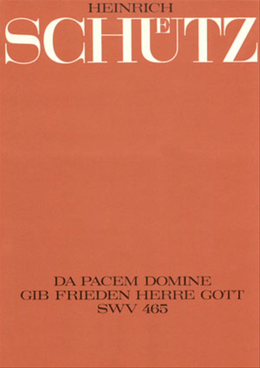 Da pacem, Domine SSATB scores gallery preview page 1