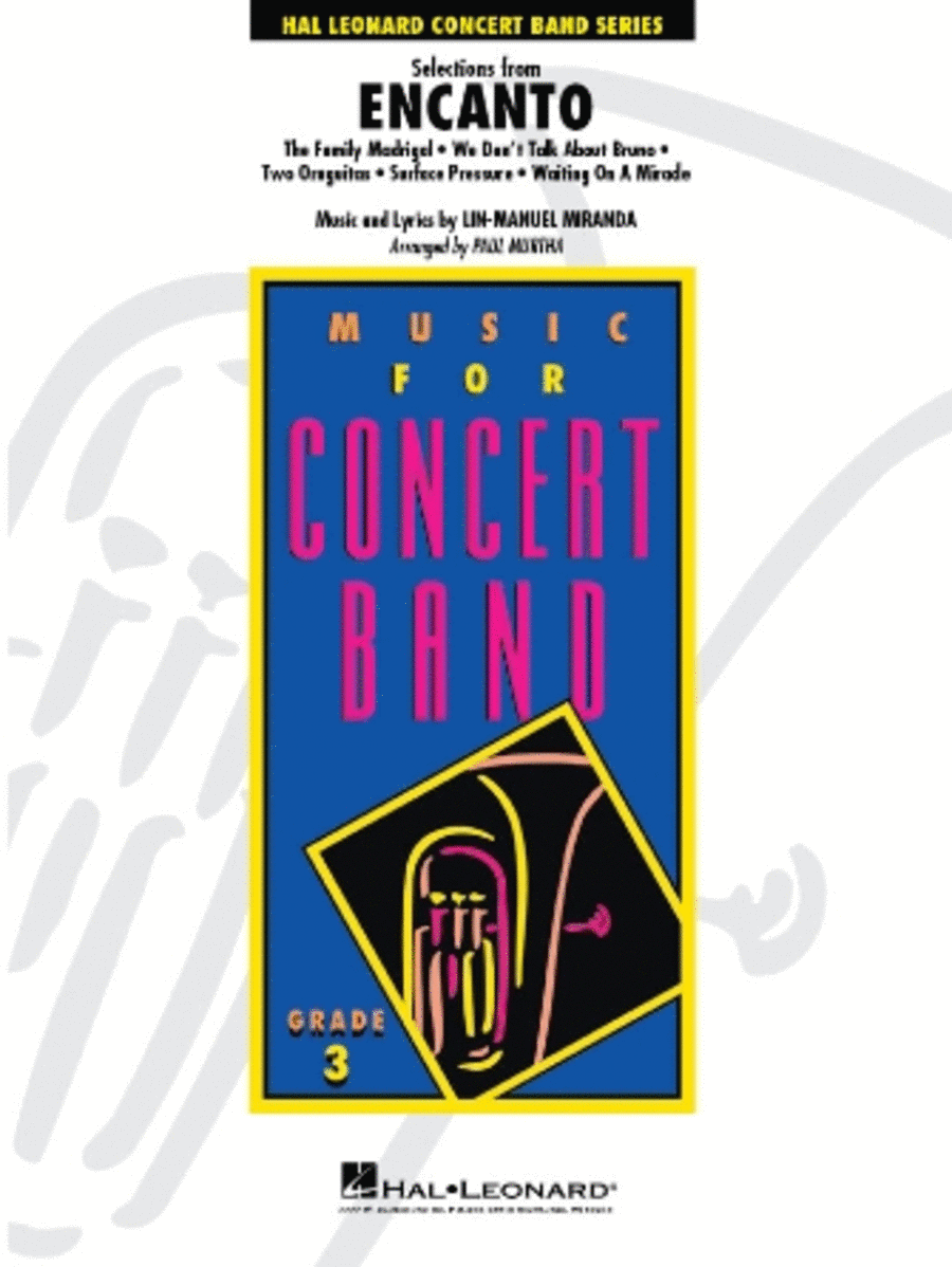 Selections from Encanto Selections from Encanto Concert Band scores gallery preview page 1