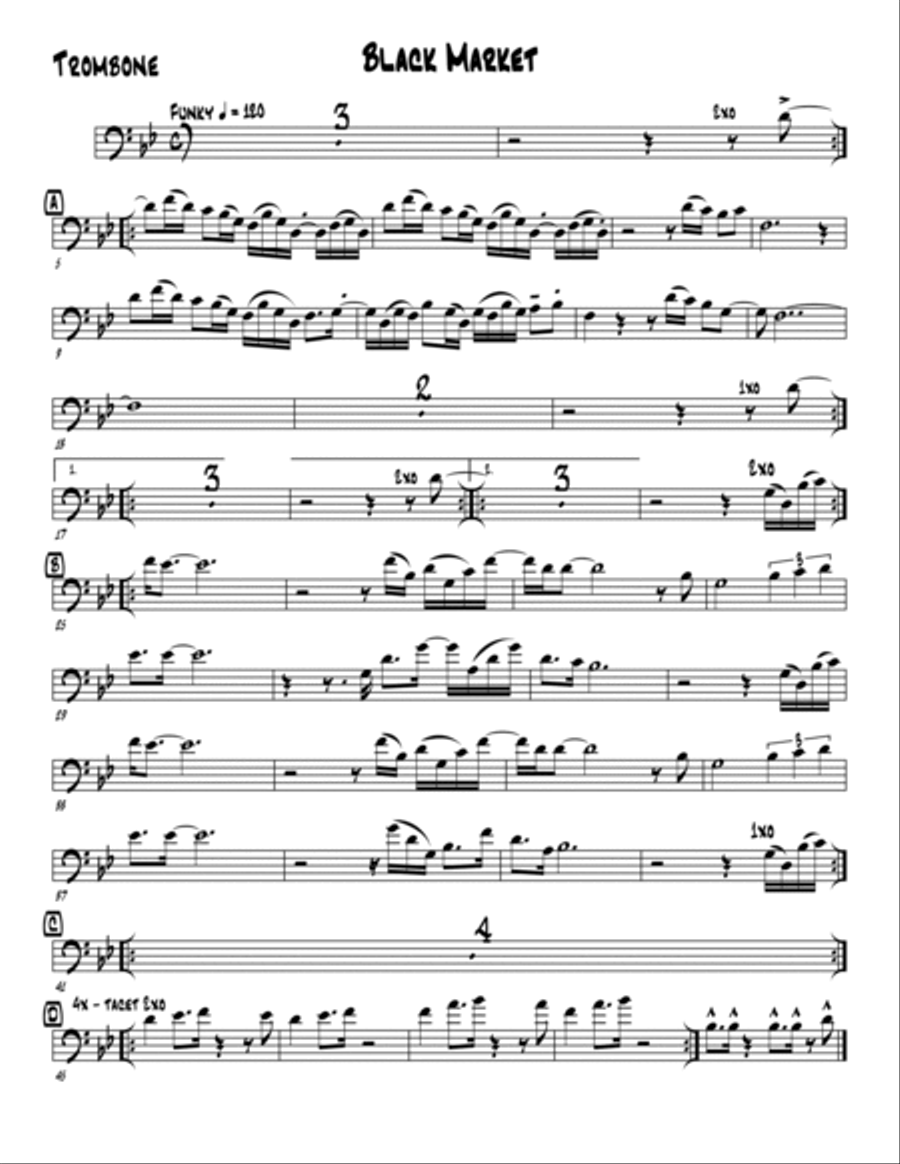 Black Market Black Market Jazz Ensemble scores gallery preview page 6