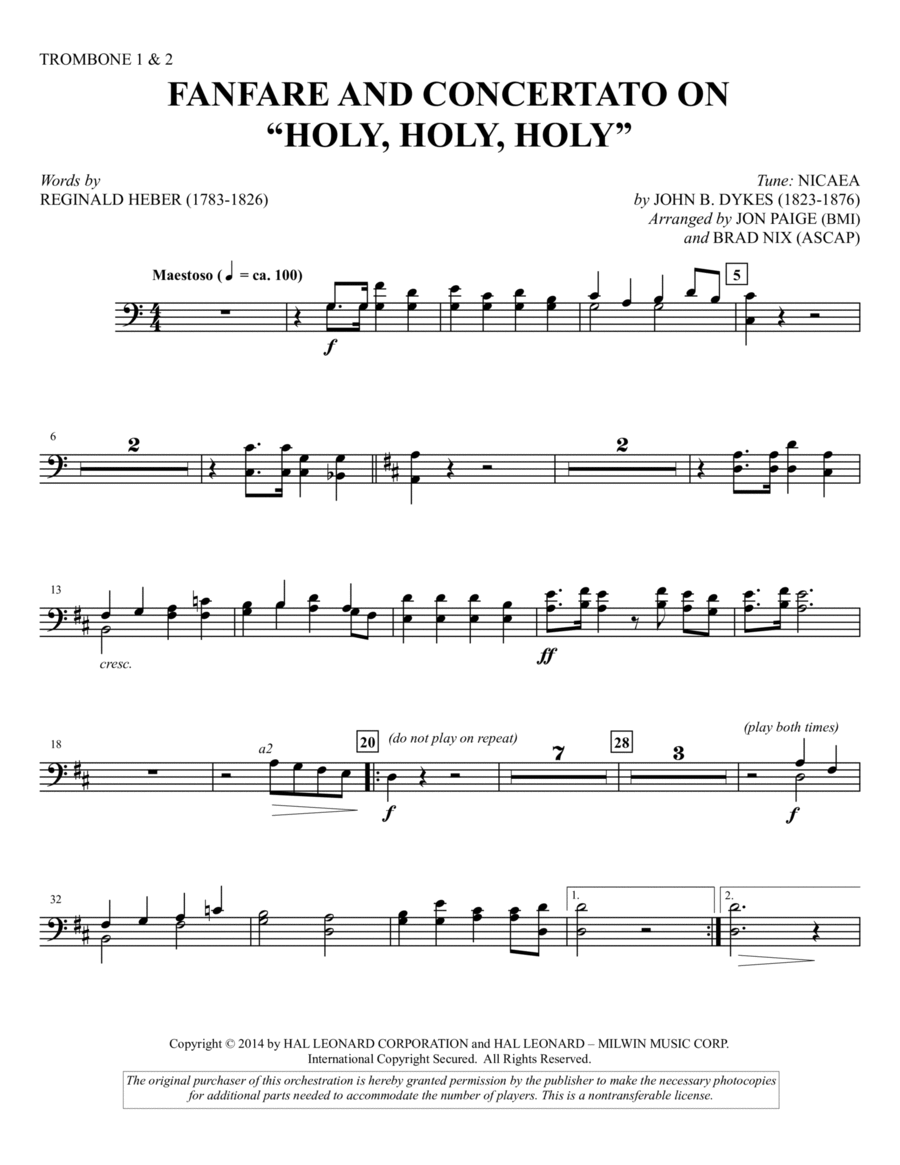 Fanfare and Concertato on 
