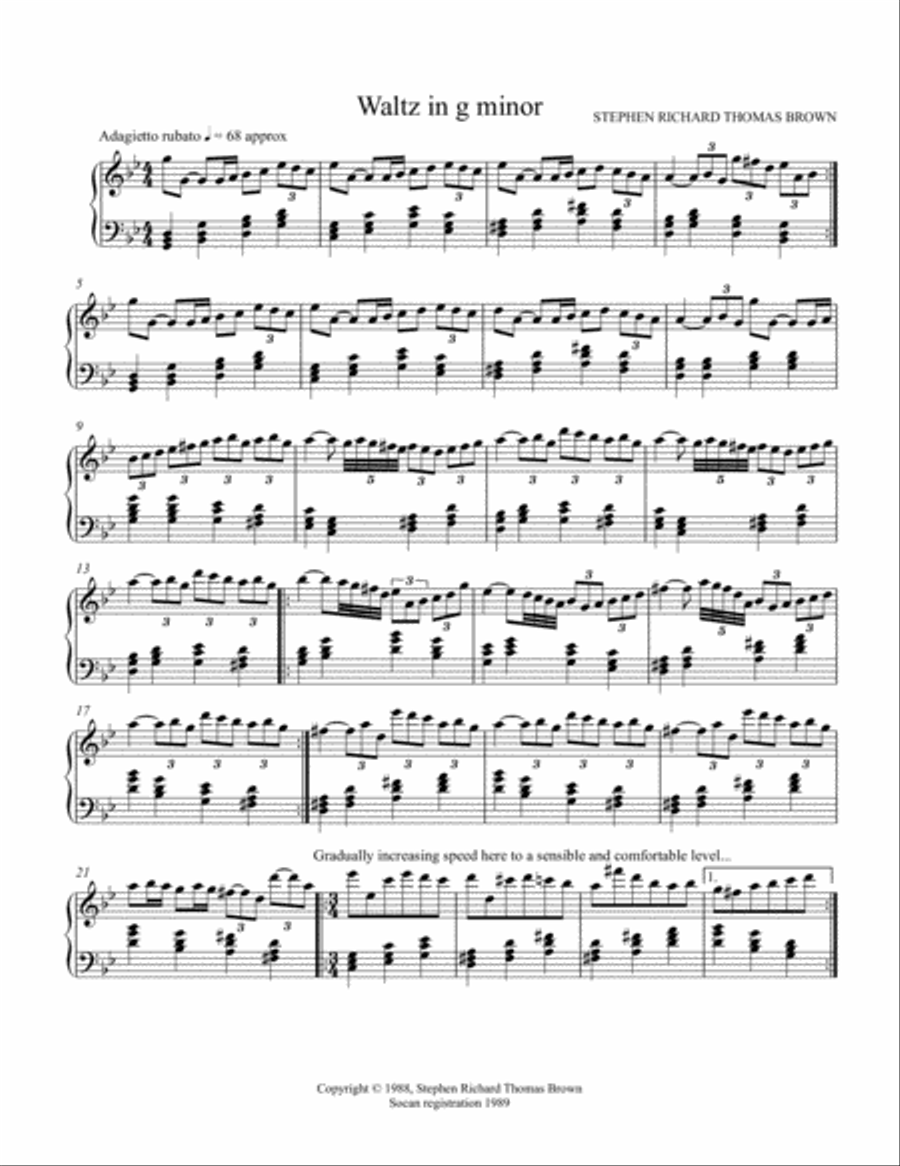Waltz in G Minor image number null