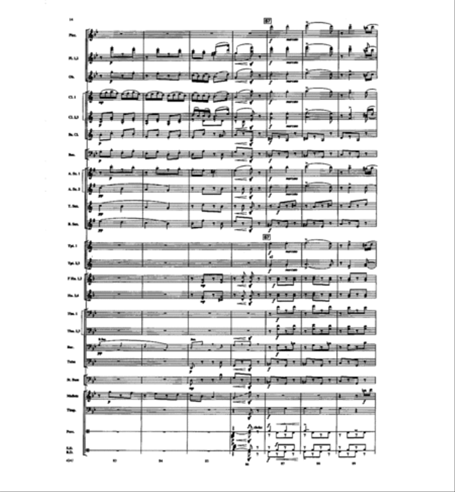 Hungarian Dance No. 5 Hungarian Dance No. 5 Concert Band scores gallery preview page 14