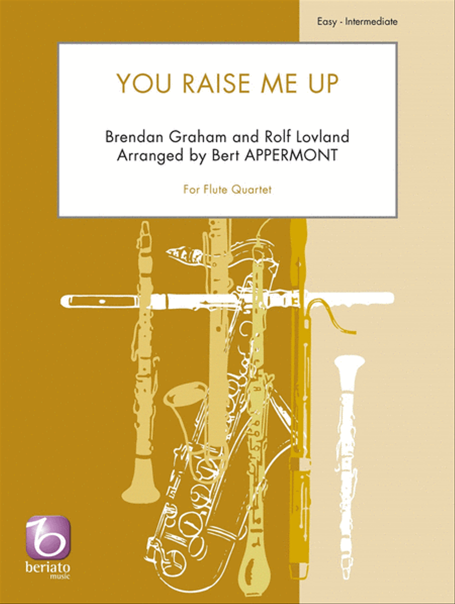 You Raise Me Up Flute Quartet scores gallery preview page 1
