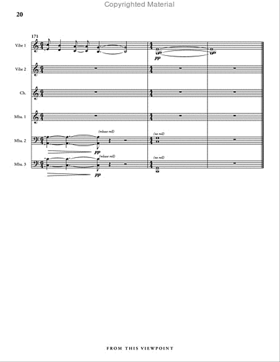 From this Viewpoint Percussion Ensemble scores gallery preview page 21