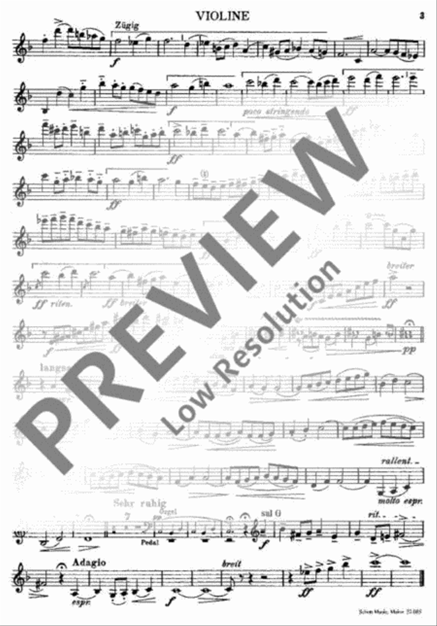 Sonata Sonata Violin scores gallery preview page 15