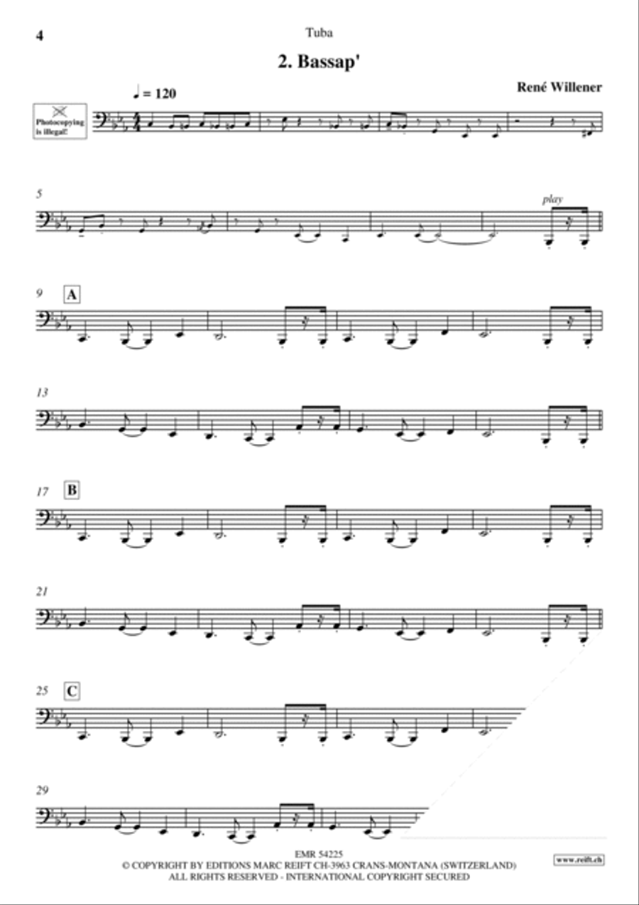 Happy Birthday Tuba - Sheet Music page 4