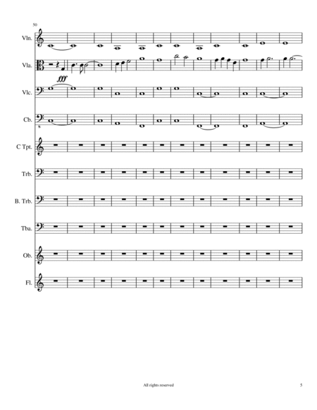 Shenandoah Orchestral Arrangement - Score Only image number null