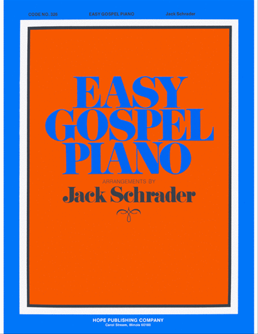 Easy Gospel Piano-Digital Download Piano Solo scores gallery preview page 1