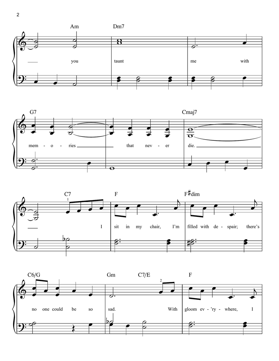 Solitude Solitude Voice scores gallery preview page 2