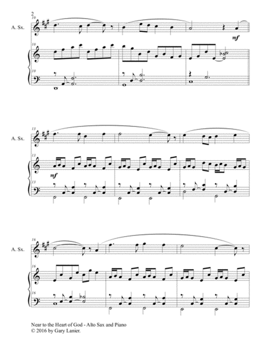 3 HYMNS OF PEACE AND COMFORT (for Alto Sax with Piano - Instrument Part included) image number null