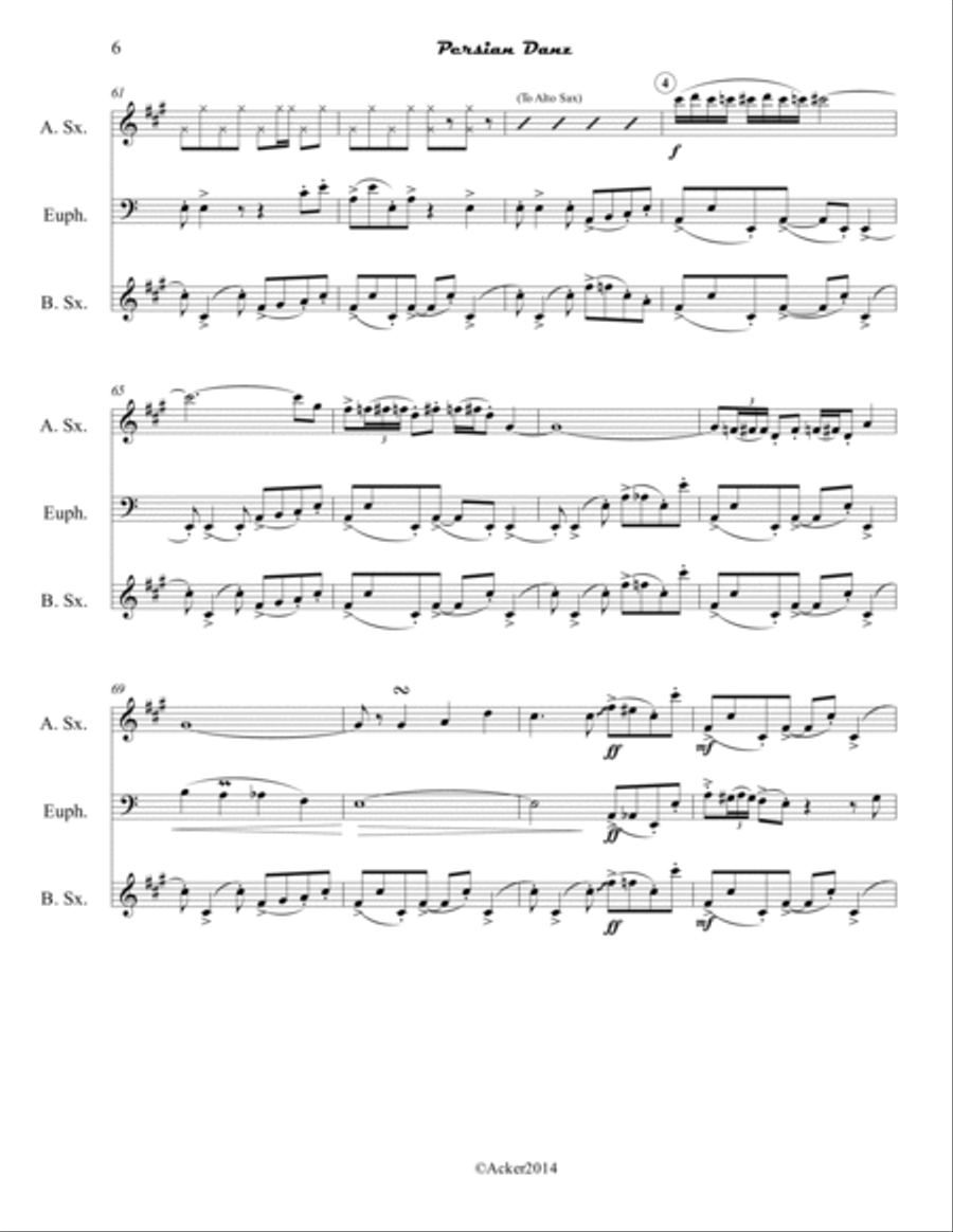 Persian Tanz School and Community scores gallery preview page 6