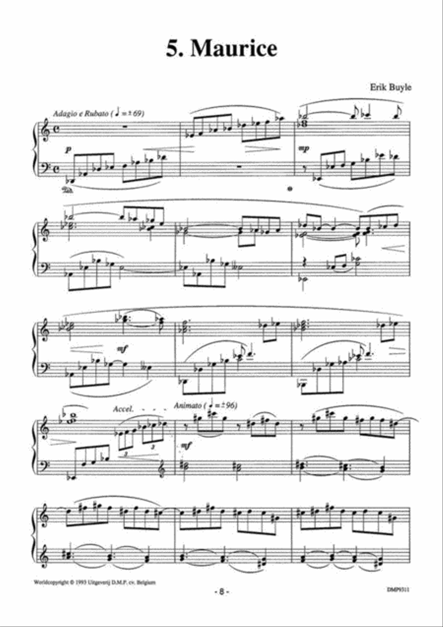 Composers' Impressions Piano Solo scores gallery preview page 4