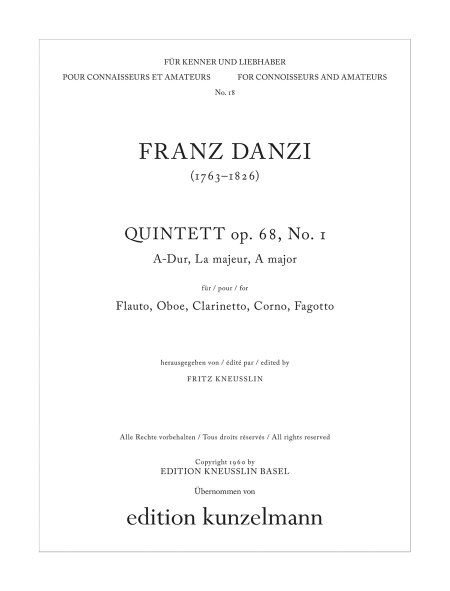 Quintet Woodwind Quintet scores gallery preview page 1